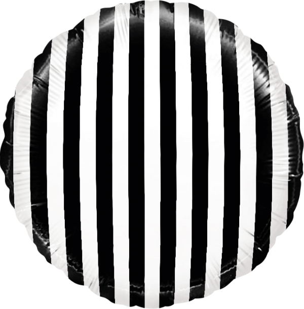 Фольгированный шар Black and White