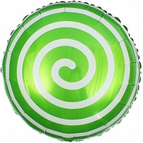 Фольгированный шар Green Lolipop