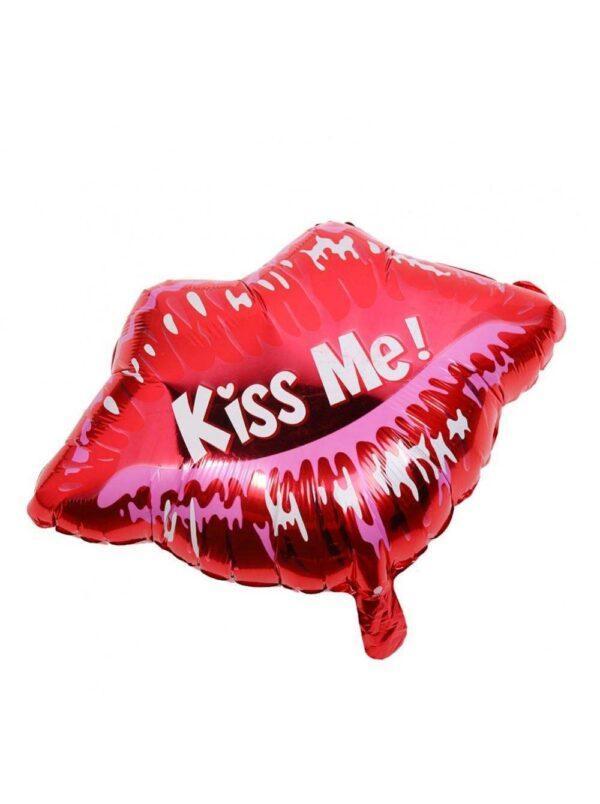 Фольгированный шар Kiss me