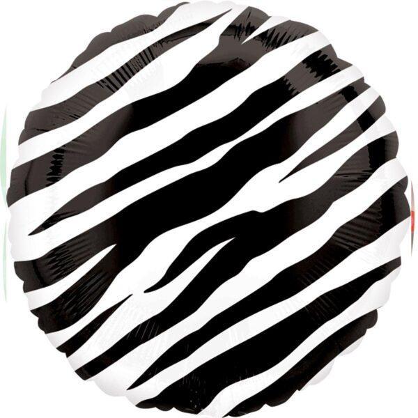 Фольгированный шар Zebra