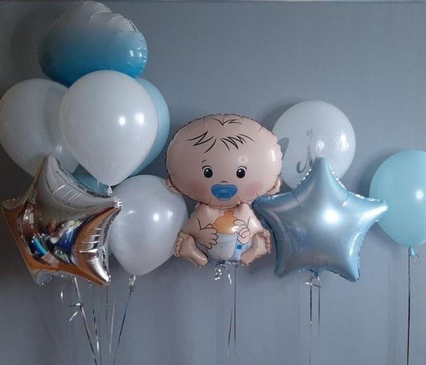 Рождение ребенка - это всегда трогательно и очень волшебно 
 
Воздушные шары помогут украсить детскую..