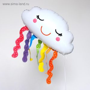 Шар фольгированный "Облако с дождиком"